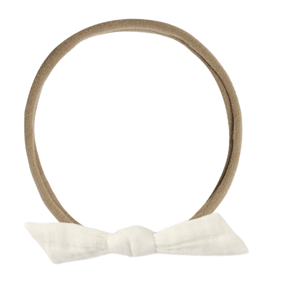 LITTLE KNOT HEADBAND IVORY