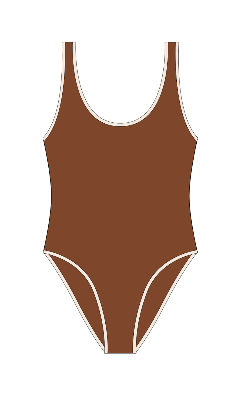 WOMEN'S MILLIE ONE-PIECE CHOCOLATE