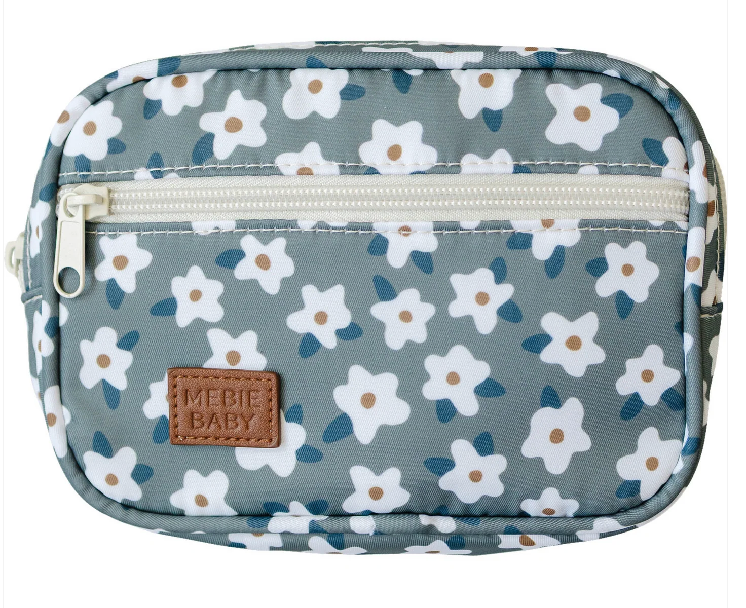 Green Floral Mini Fanny Pack