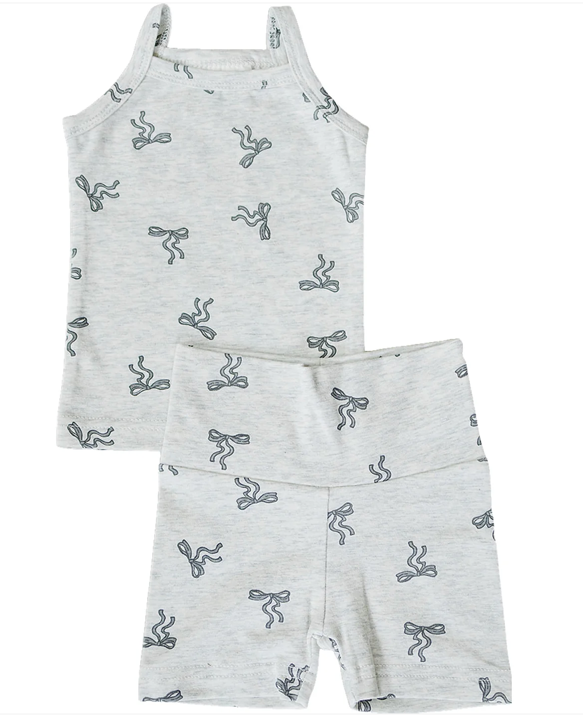 Bow Tank + Biker Short Set