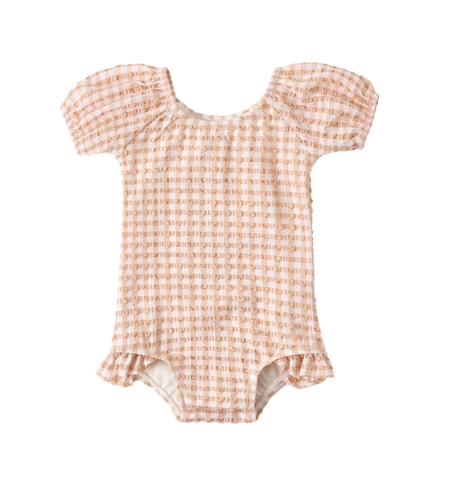 CATALINA ONE-PIECE MELON CHECK