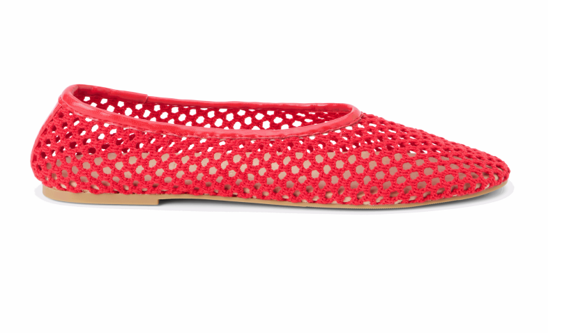 MARTA RED FLAT