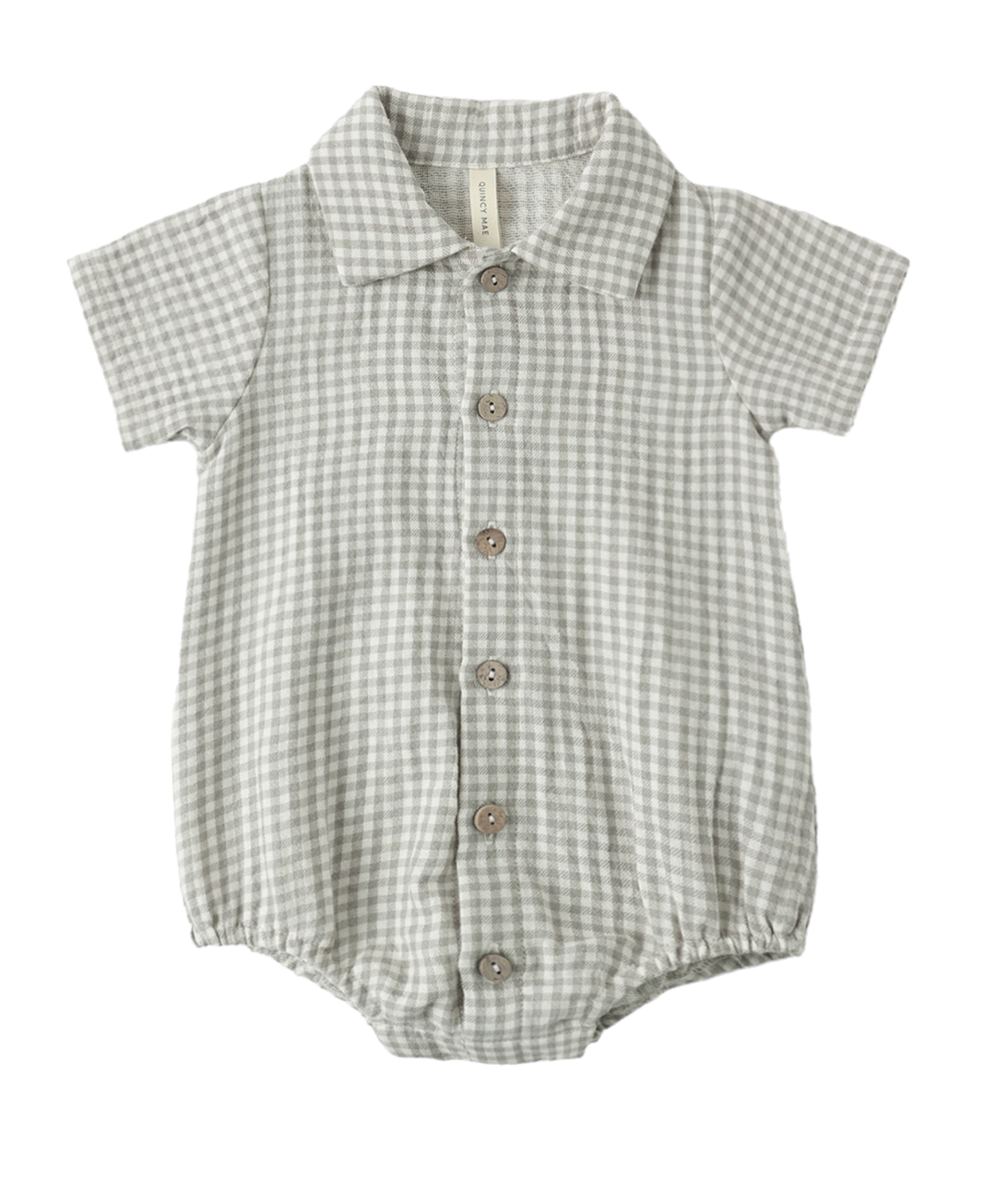 MATTEO ROMPER SAGE GINGHAM
