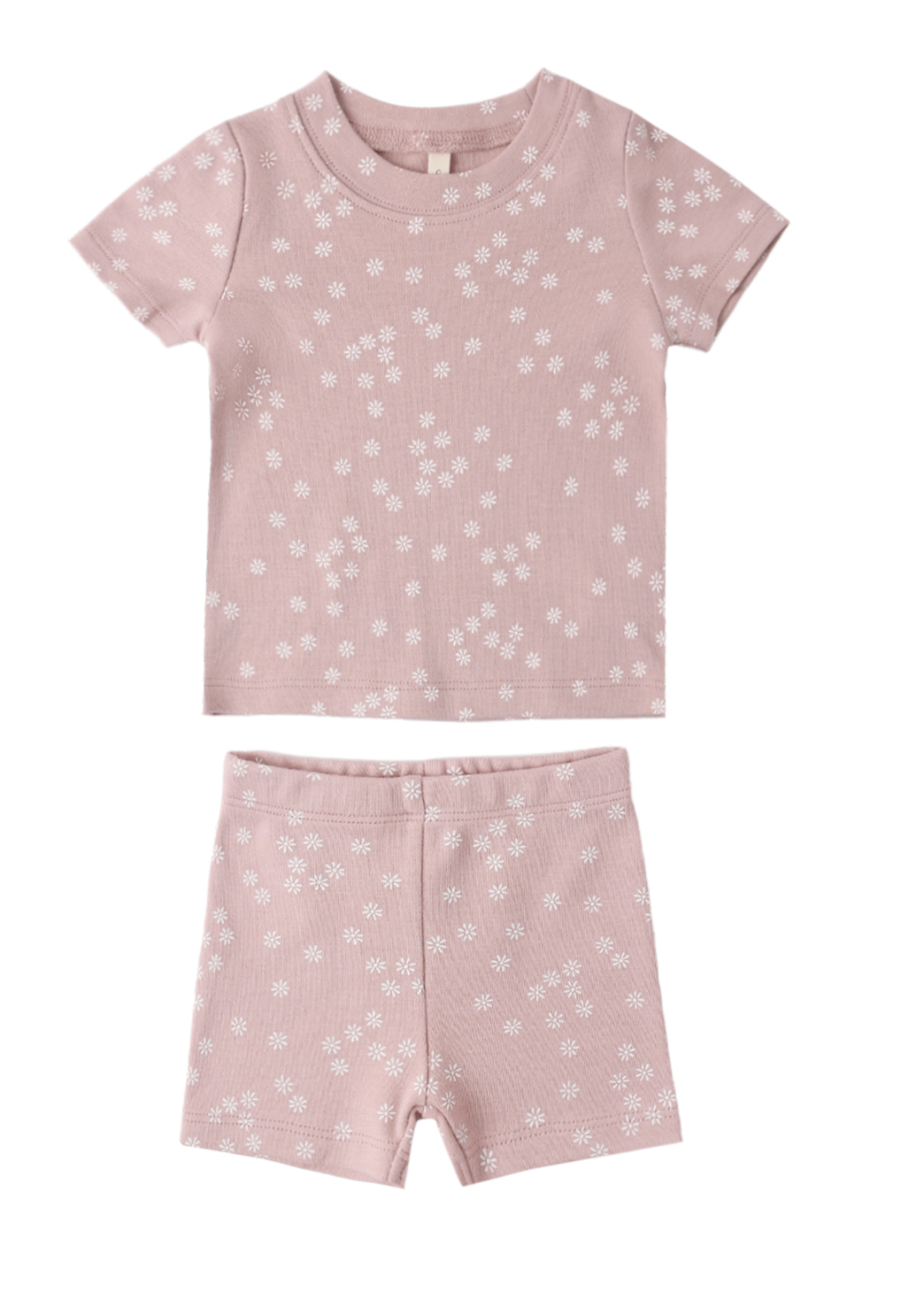 SUMMER PAJAMA SET MAUVE DITSY