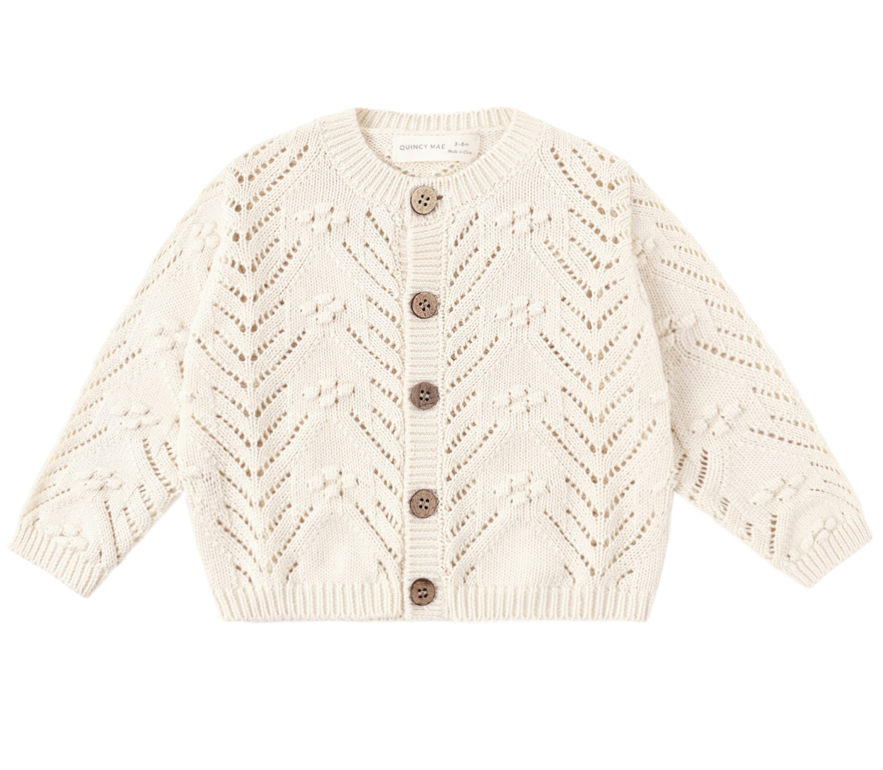 KNIT CARDIGAN NATURAL