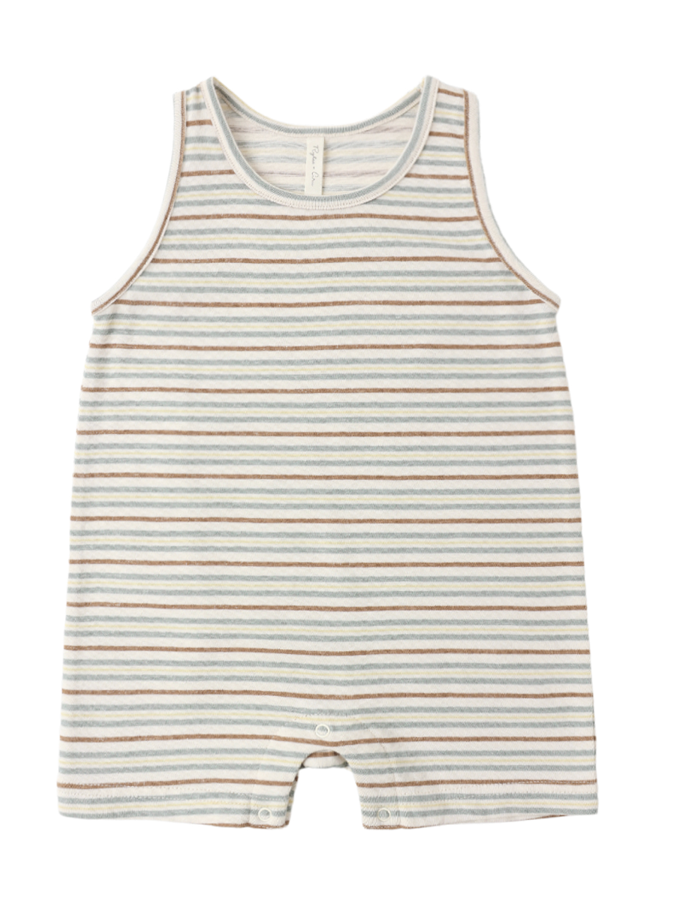 SLEEVELESS ONE-PIECE VINTAGE STRIPE