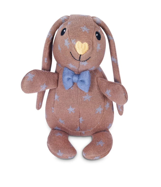 Knit Patterned  Bunny- Duke