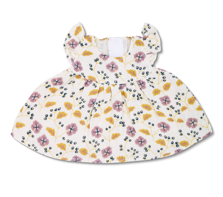 Doll Dress- Pink Floral