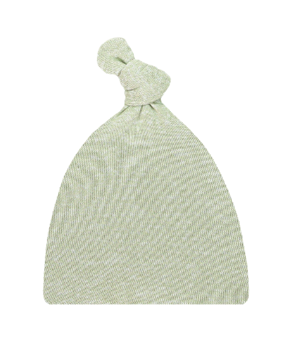 Collins Plush Knit Top Knot Hat