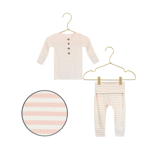 Harper Ribbed Top + Bottoms
