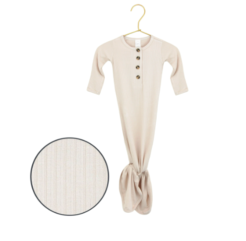 Cove Ribbed Knotted Gown