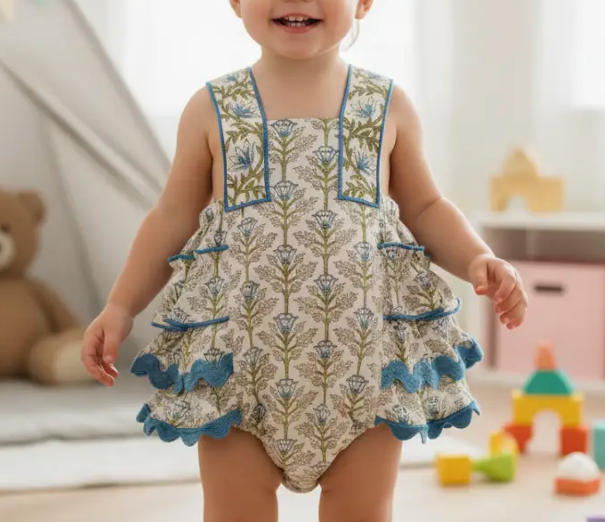 Jaden Ruffle Romper