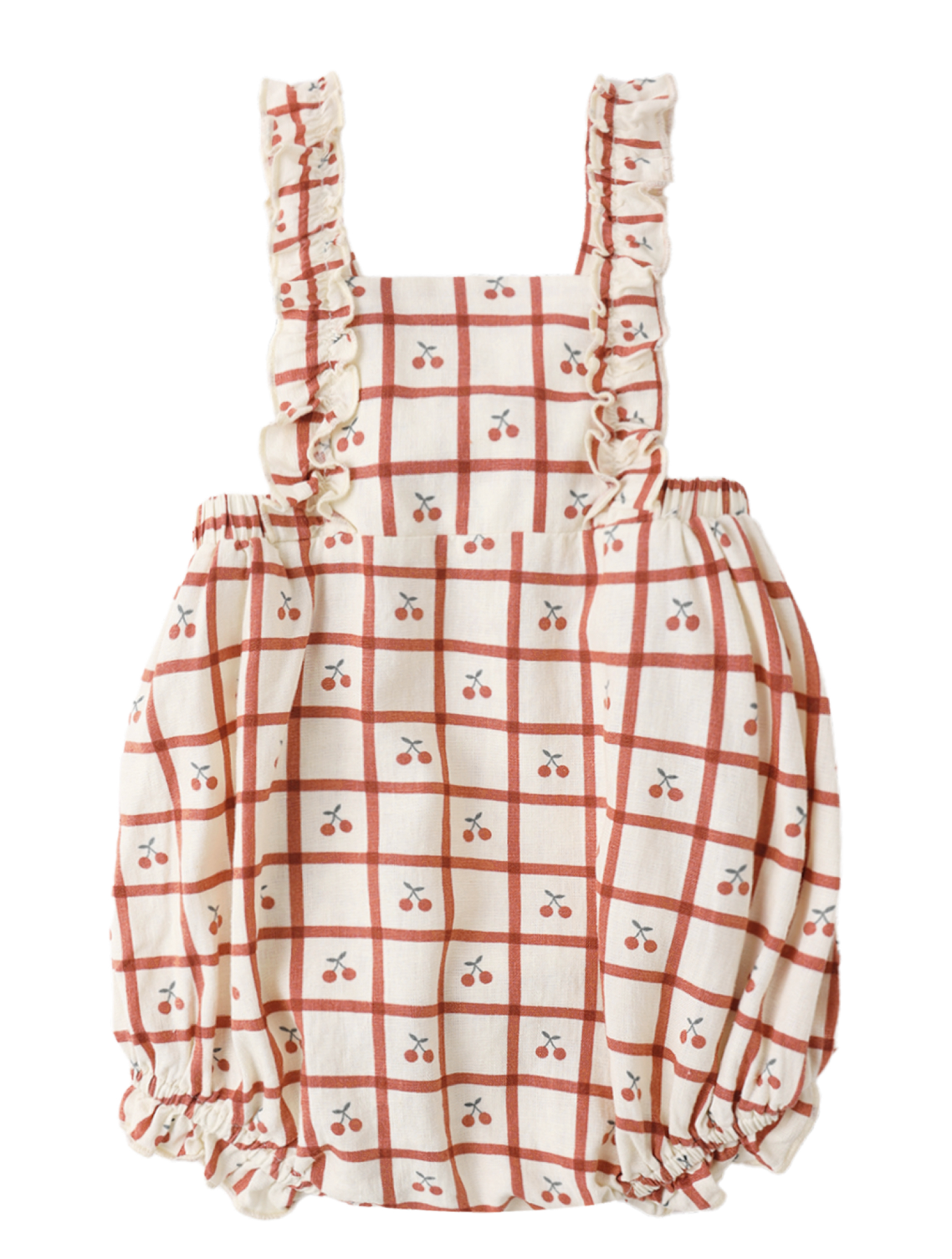 CHIARA ROMPER CHERRY CHECK