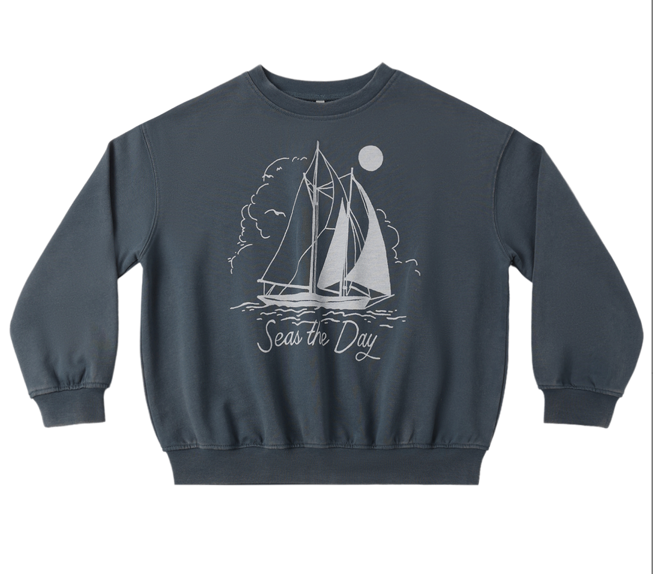 SWEATSHIRT SEAS THE DAY