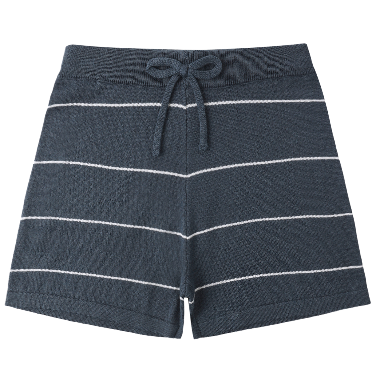 CHANDLER KNIT SHORT NAVY STRIPE