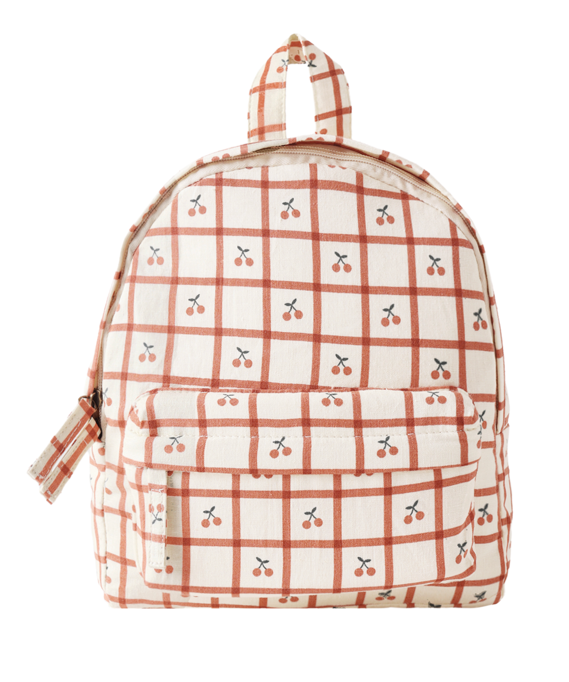 MINI BACKPACK CHERRY CHECK