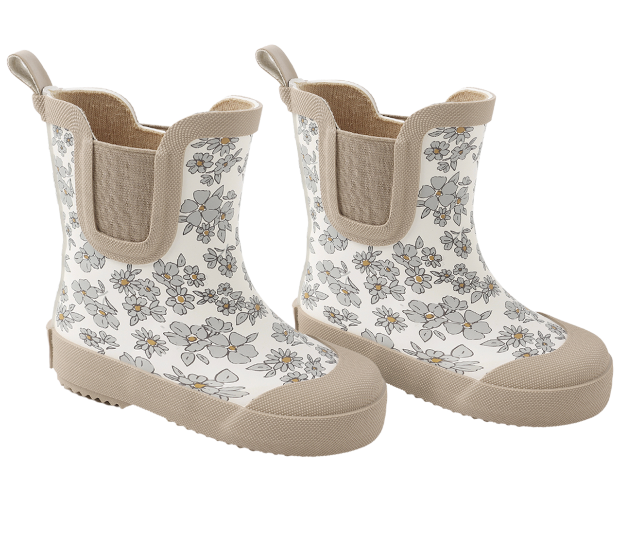 RAIN BOOTS BLUE FLORAL