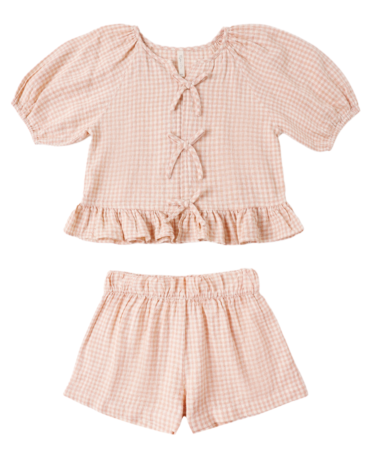 JUNIPER SET PETAL GINGHAM