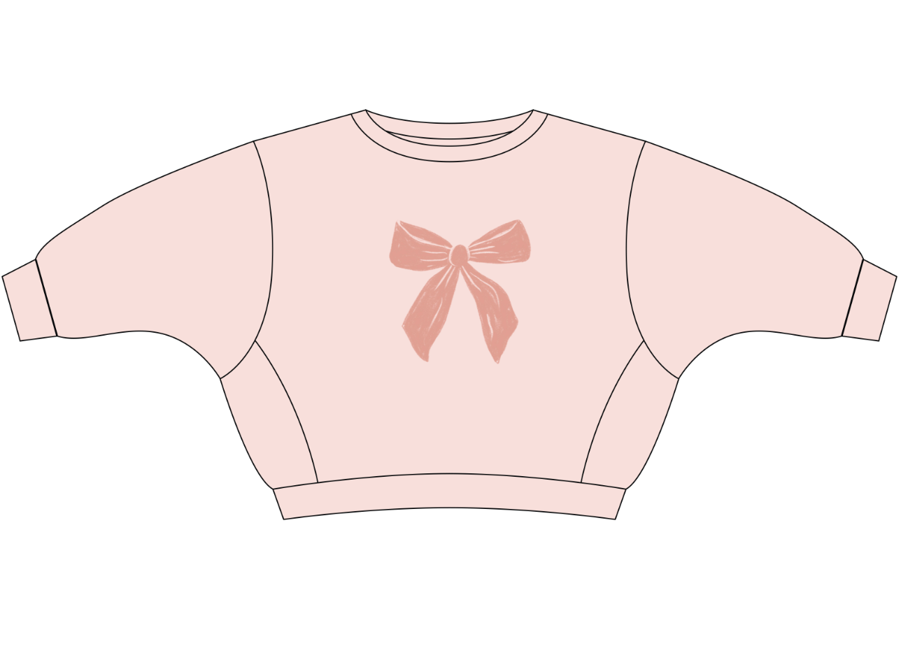 RACER SWEATSHIRT BOW