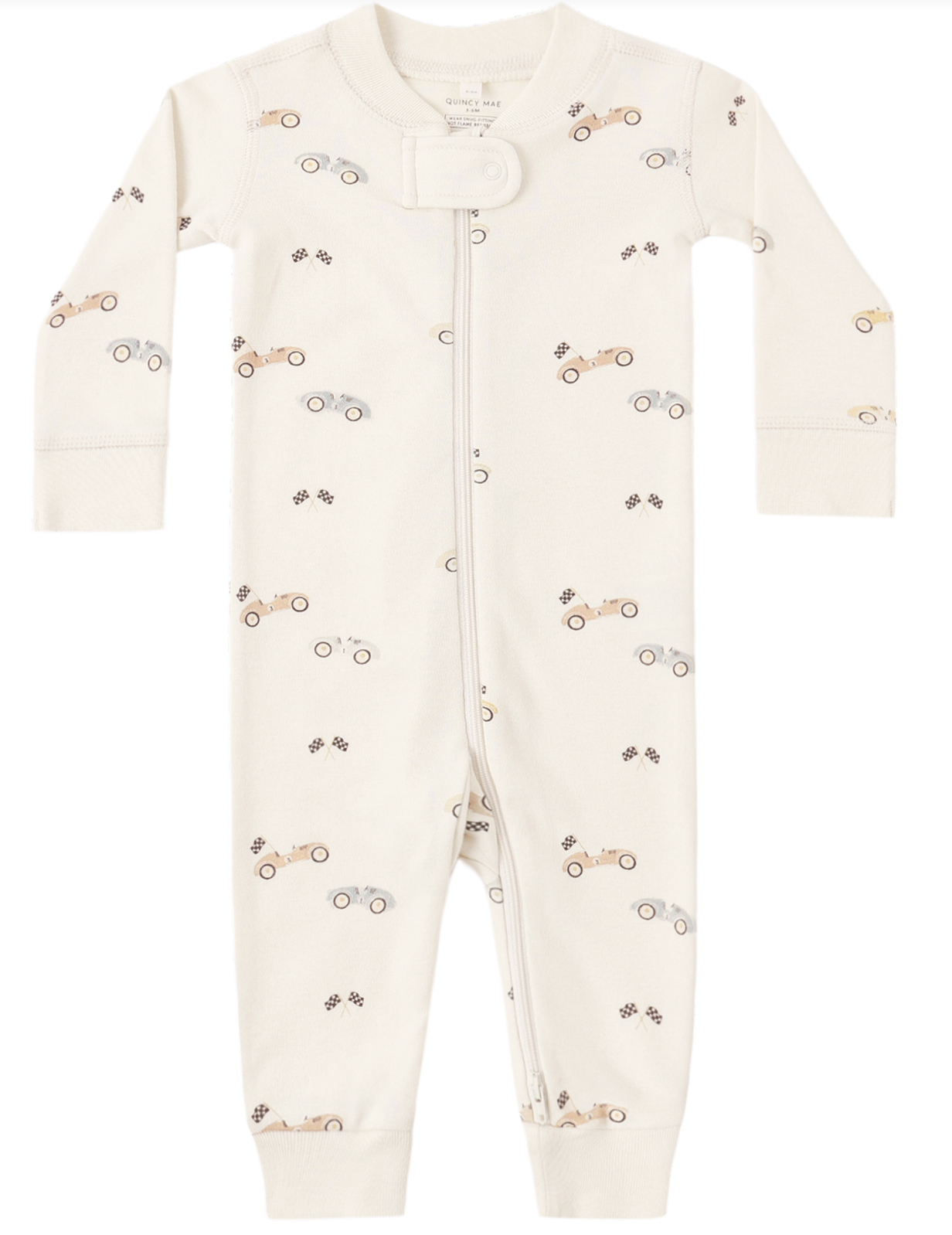 ZIP LONGSLEEVE SLEEPER RACE CAR