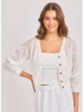 EVIE BUTTON FRONT CARDIGAN