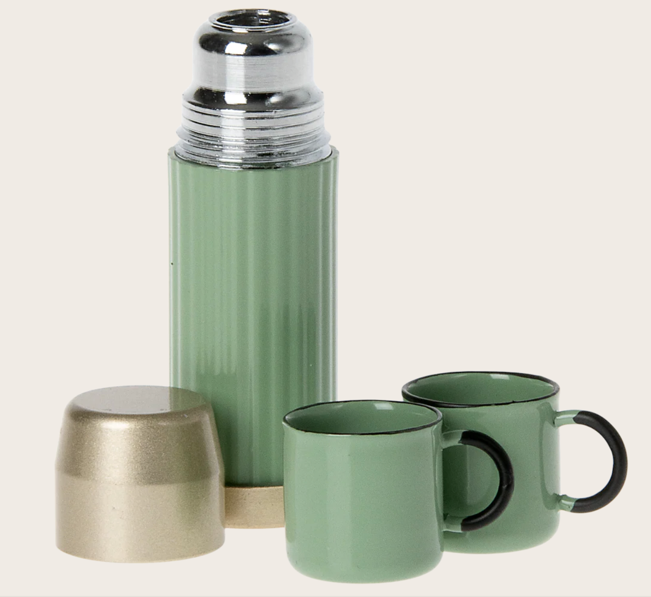 Thermos and cups, Mouse - Mint