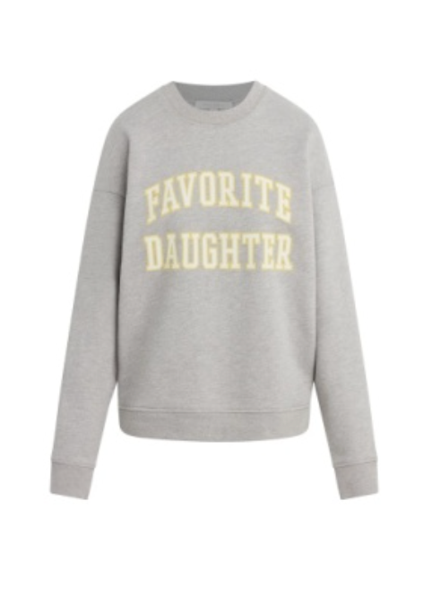 THE COLLEGIATE SWEATSHIRT- GREY