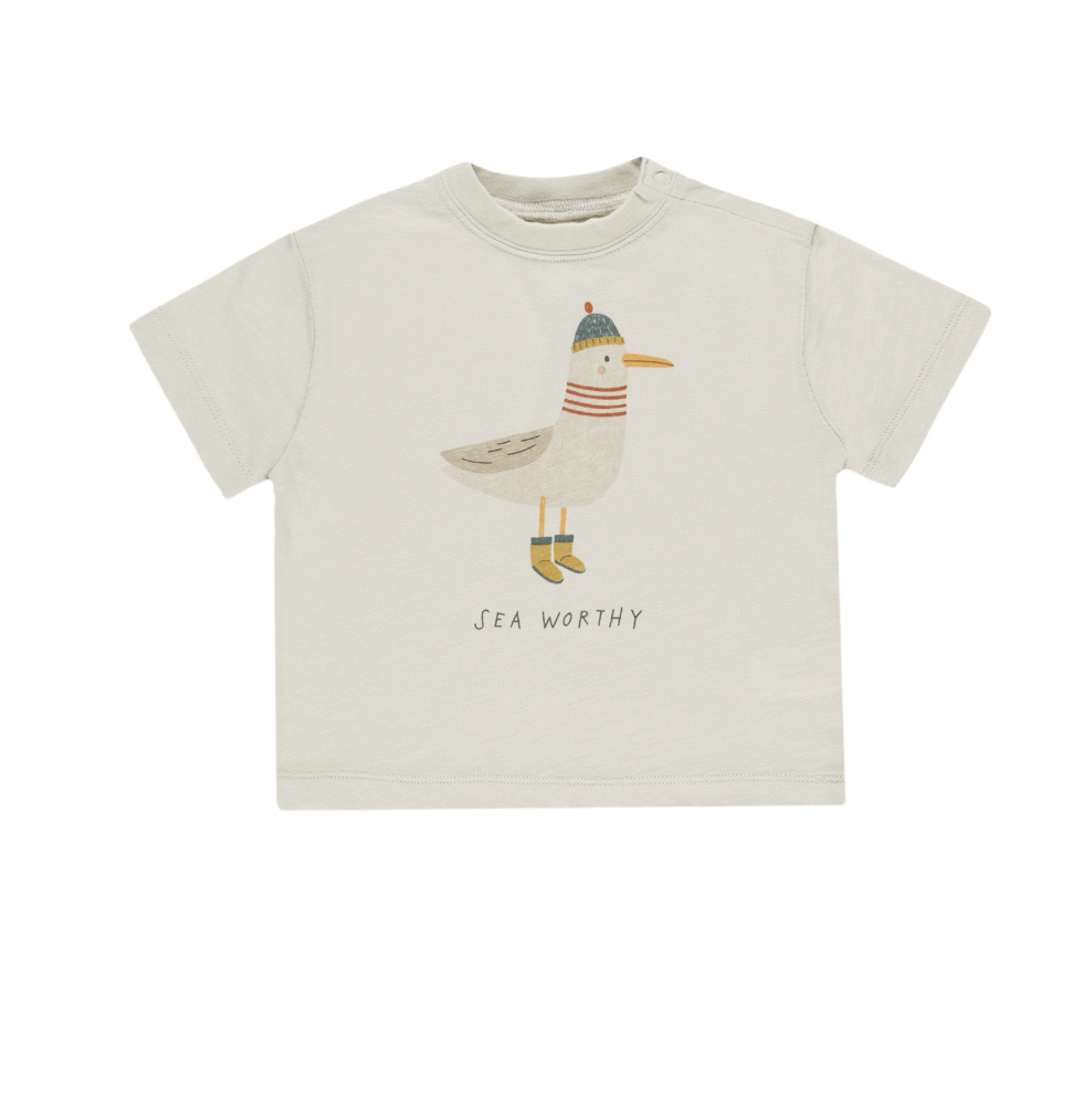 RELAXED TEE SEAGULL