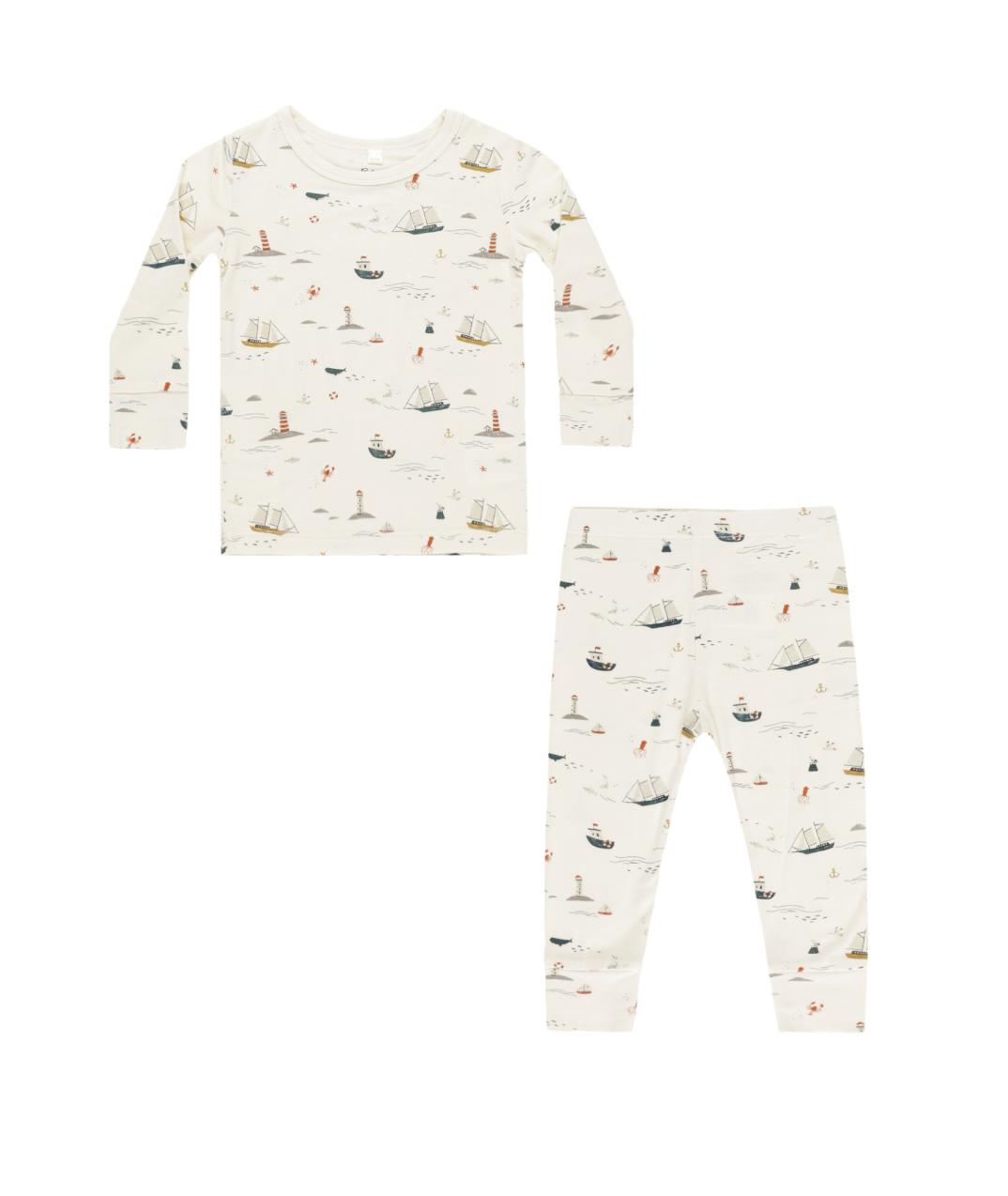 LONG SLEEVE PAJAMAS NAUTICAL