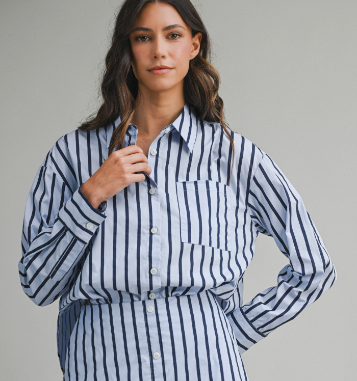 SONGS OF SUMMER BUTTON UP SHIRT