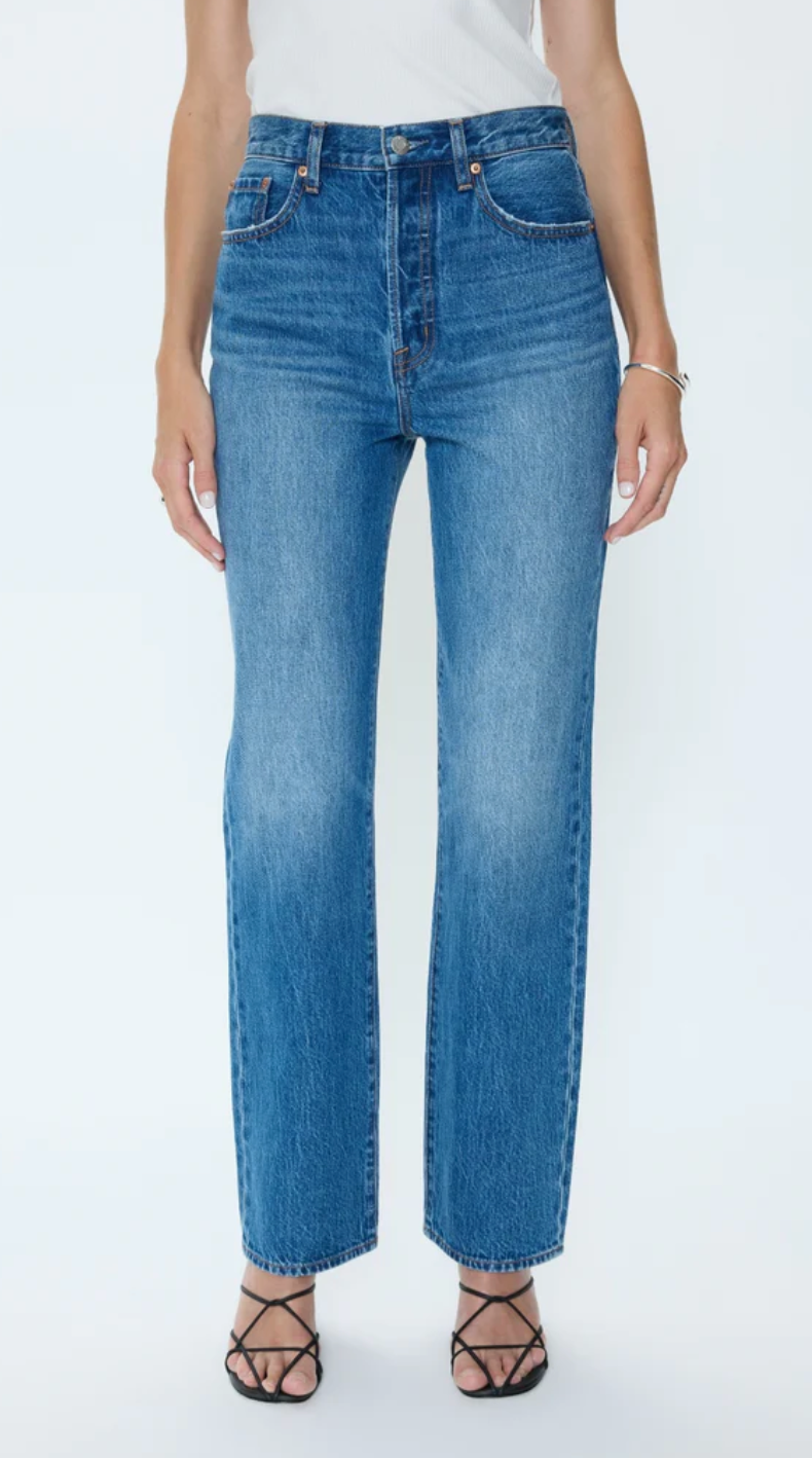CASSIE SUPER HIGH RISE STRAIGHT CAPRI