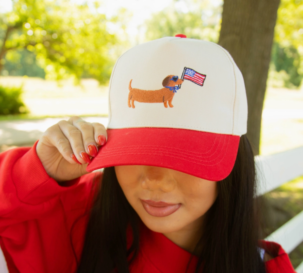American Dog Two Tone Trucker