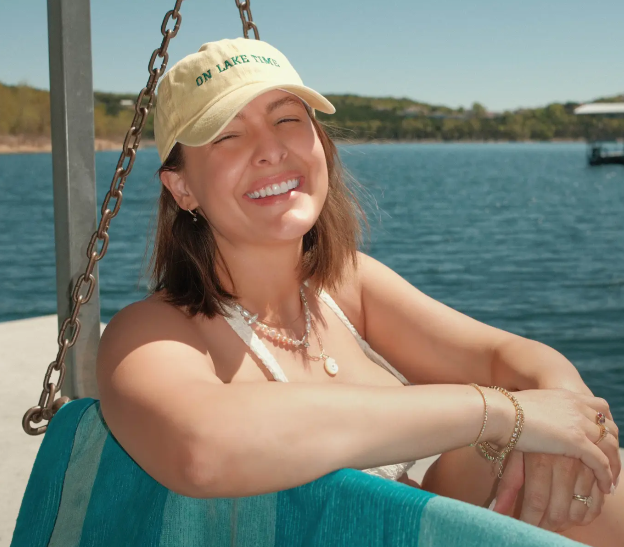 ON LAKE TIME HAT