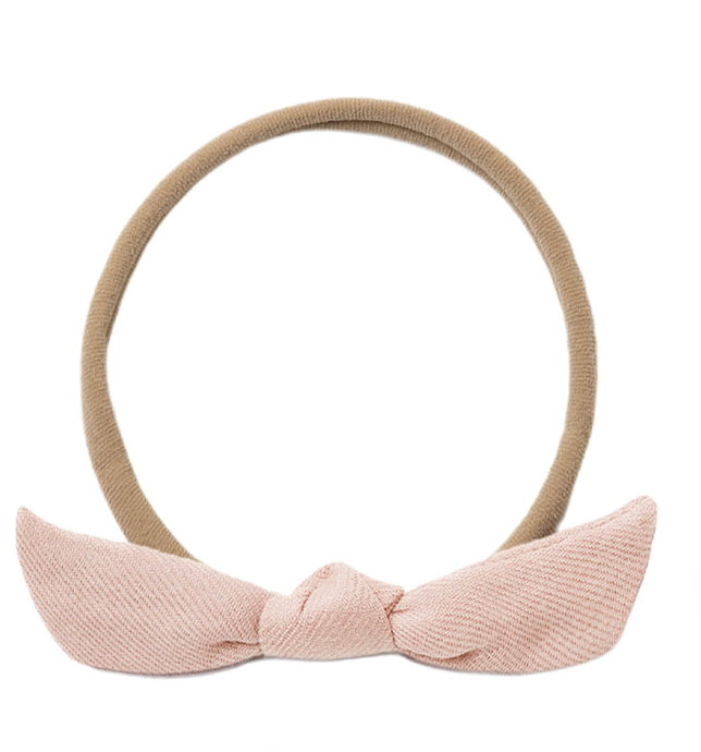 LITTLE KNOT HEADBAND DUSTY ROSE