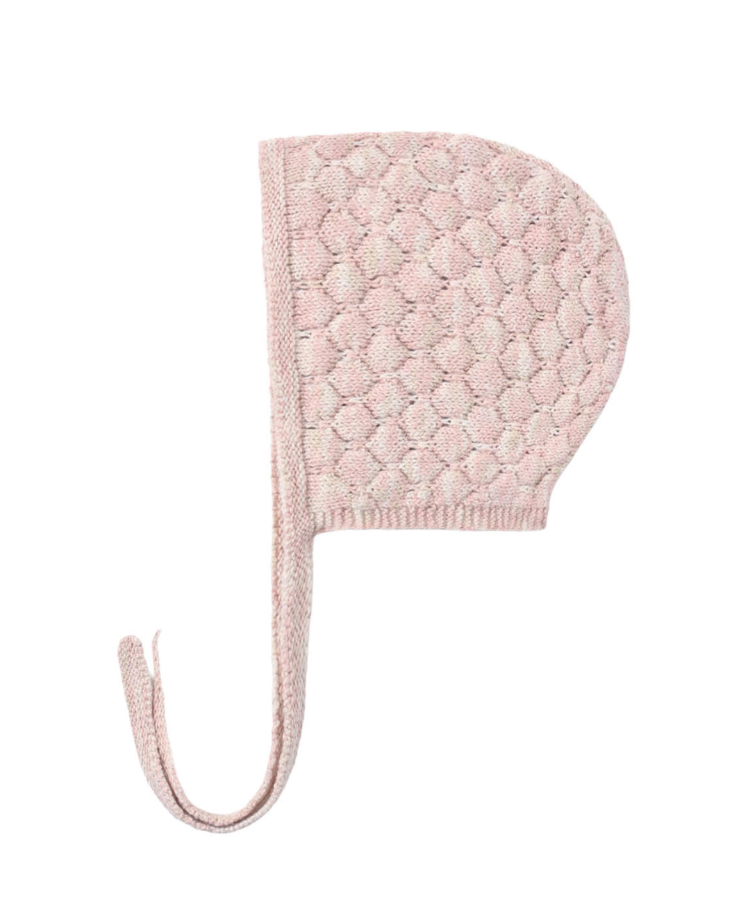 KNIT BONNET DUSTY ROSE SPECKLE