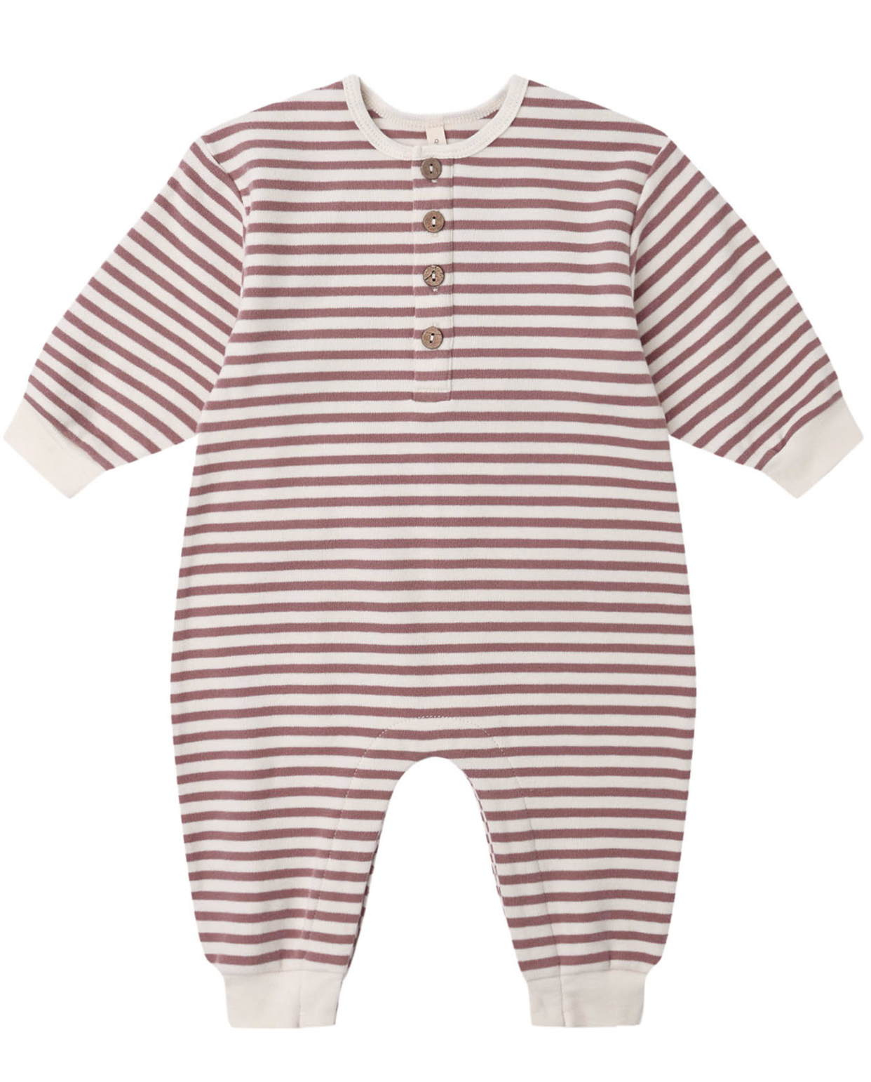 RELAXED JUMPSUIT MULBERRY STRIPE