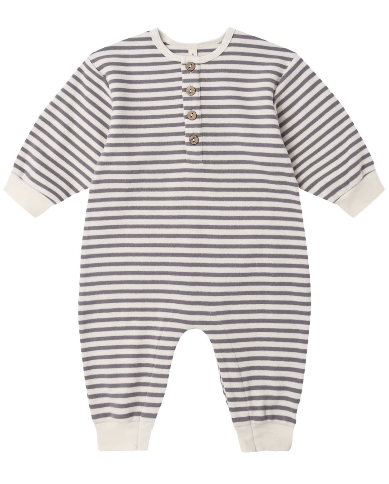 RELAXED JUMPSUIT SLATE STRIPE