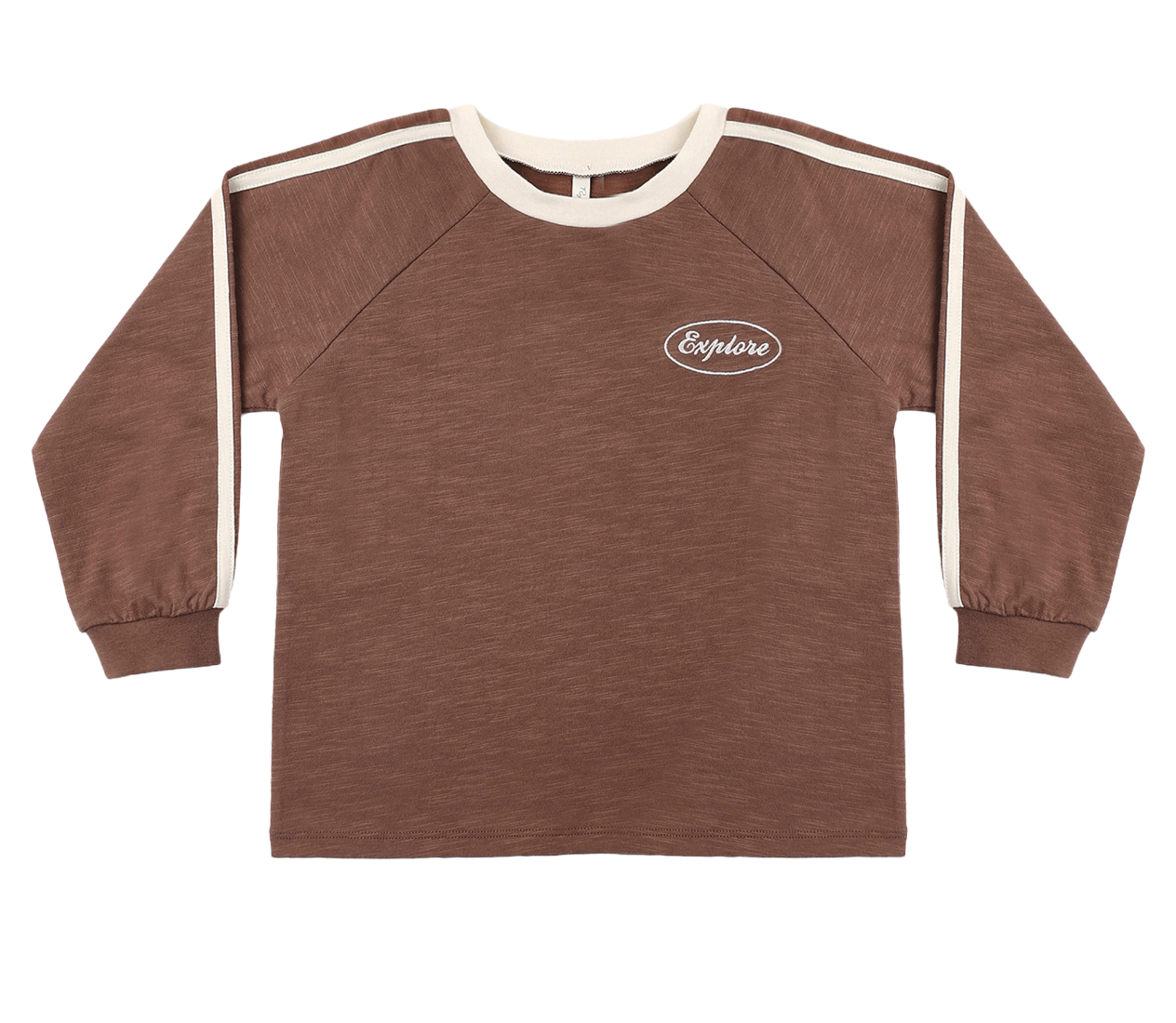 RELAXED LONG SLEEVE TEE EXPLORE