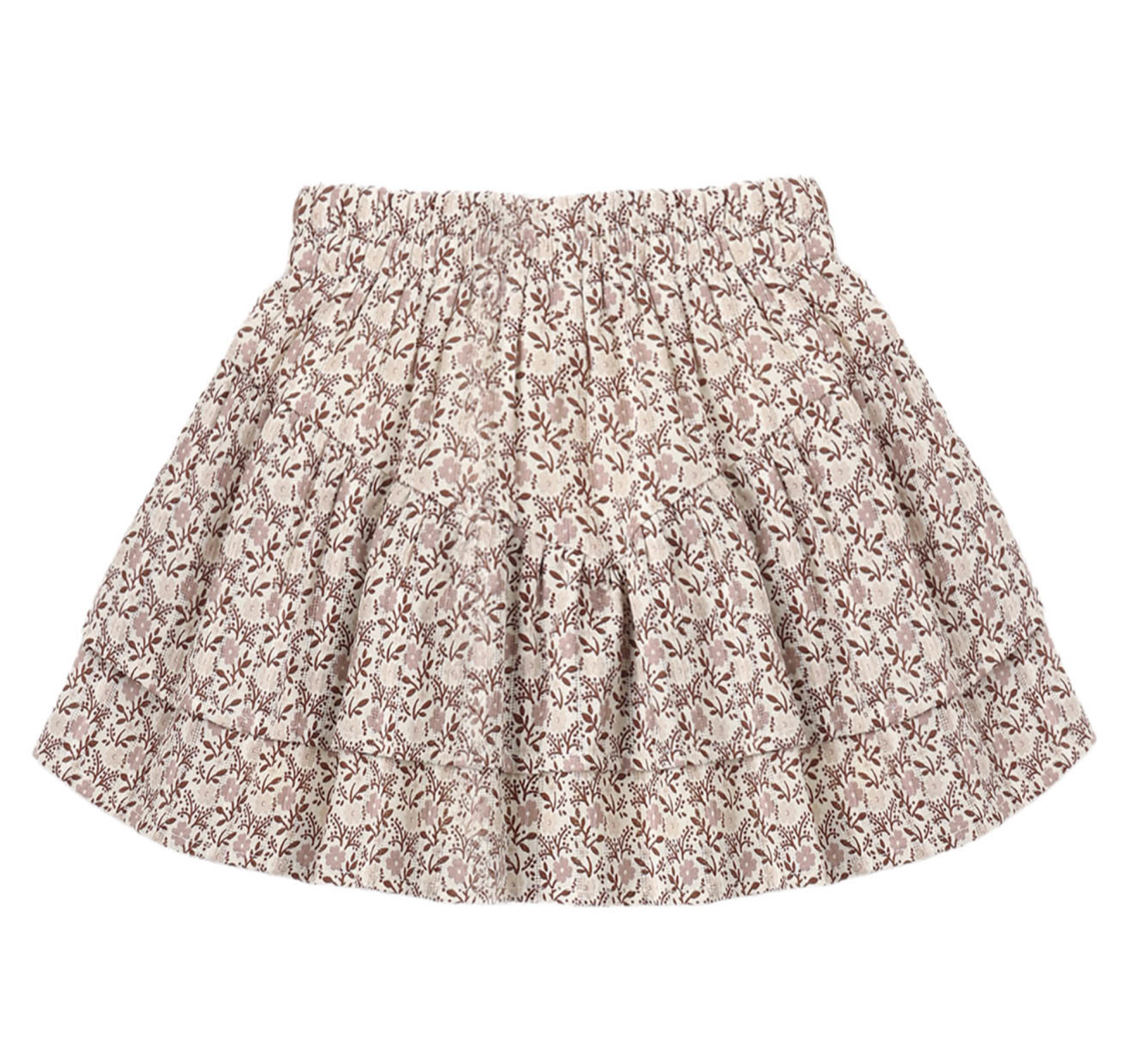 TIERED MINI SKIRT PRIMROSE
