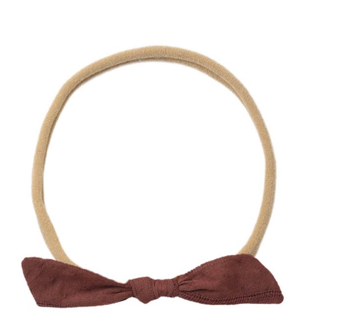 LITTLE KNOT HEADBAND MULBERRY