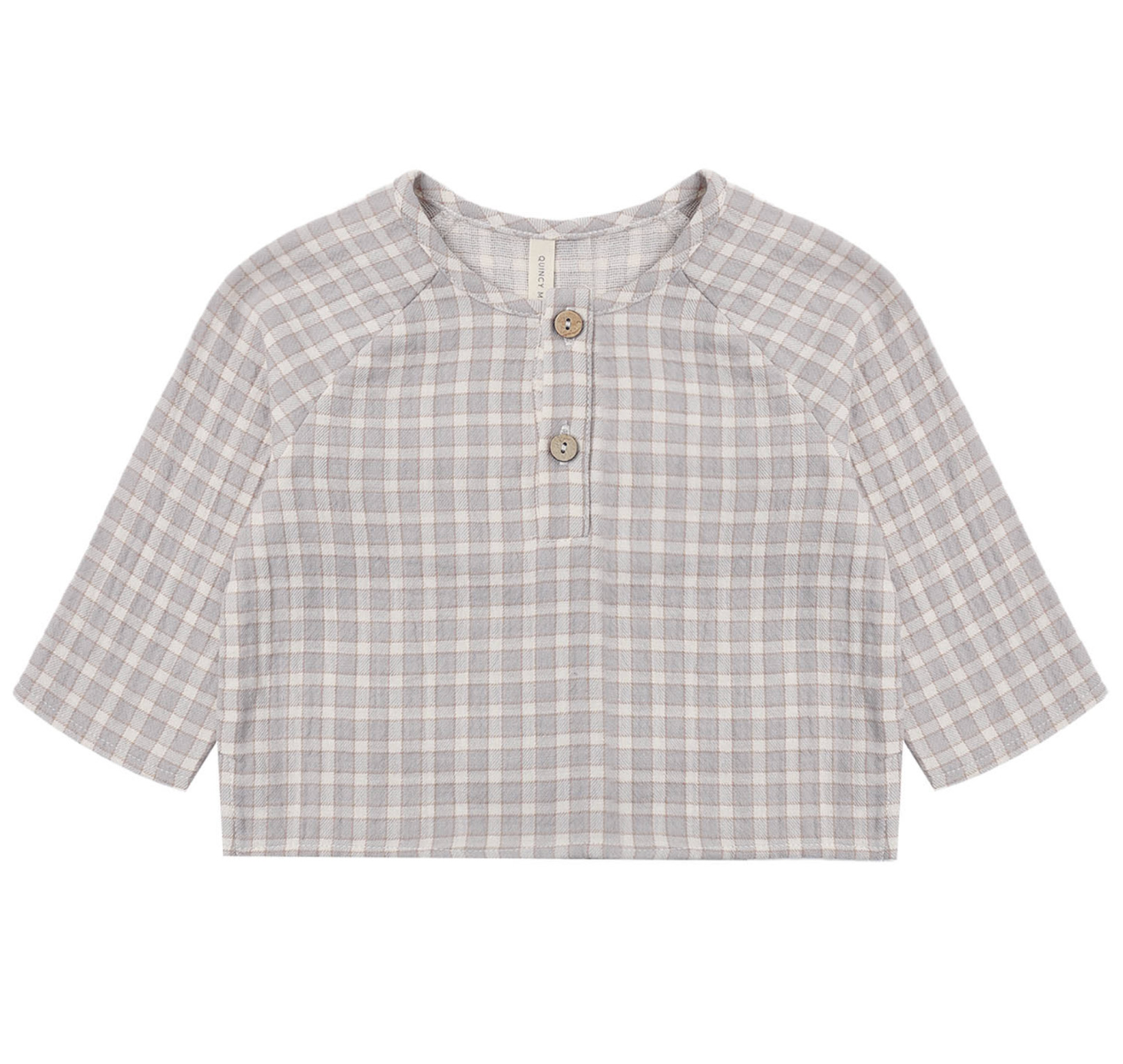 ZION SHIRT BLUE GINGHAM