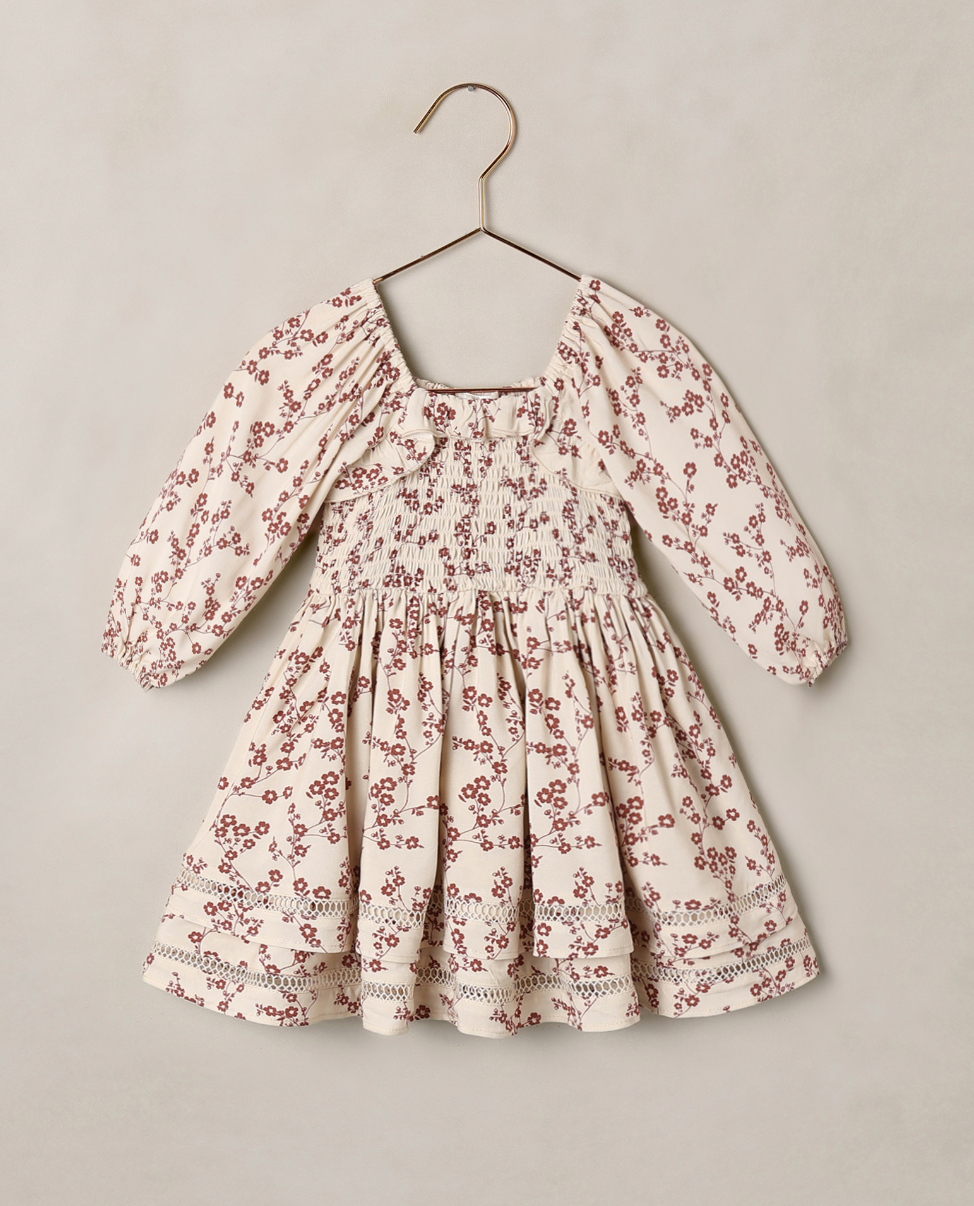 ELODIE DRESS FLORAL TOILE