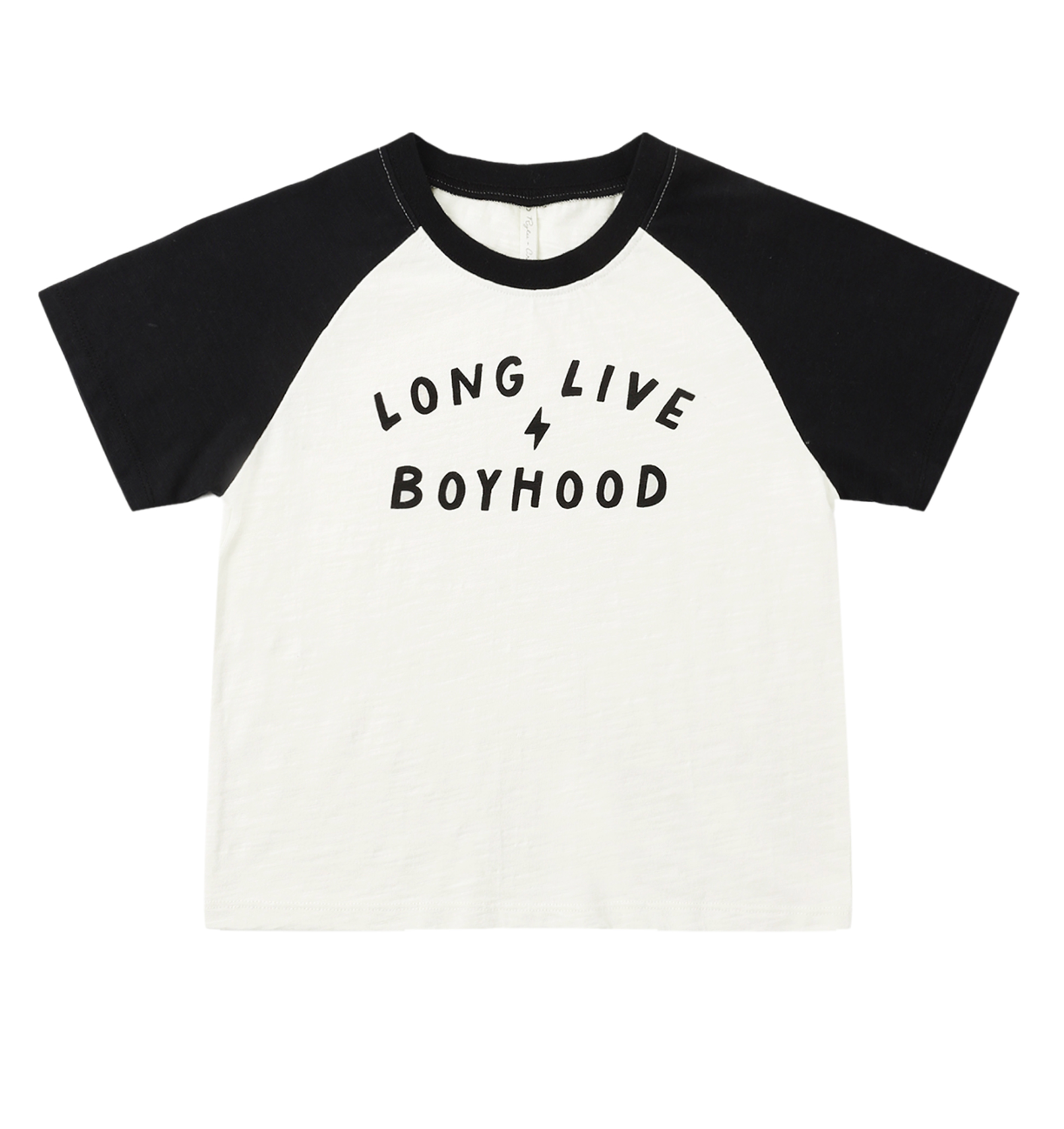 RAGLAN SHORT SLEEVE TEE LONG LIVE BOYHOOD
