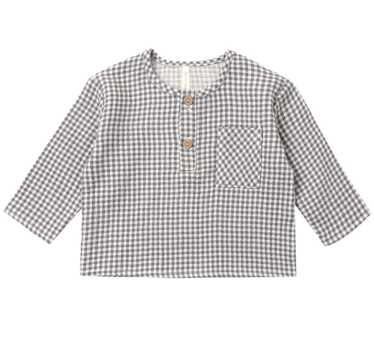RORY SHIRT MIDNIGHT GINGHAM