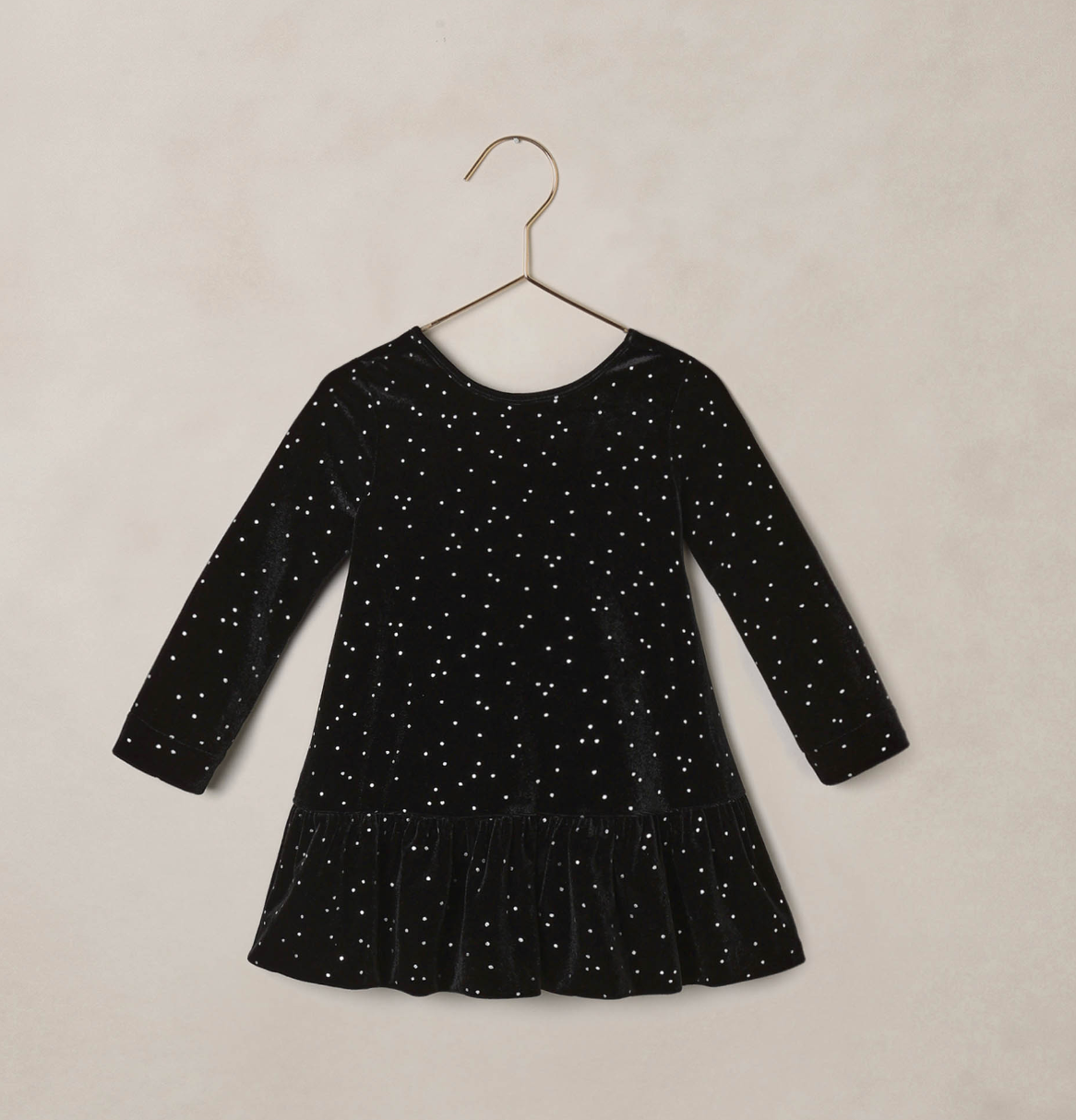 PENNY DRESS BLACK RHINESTONE