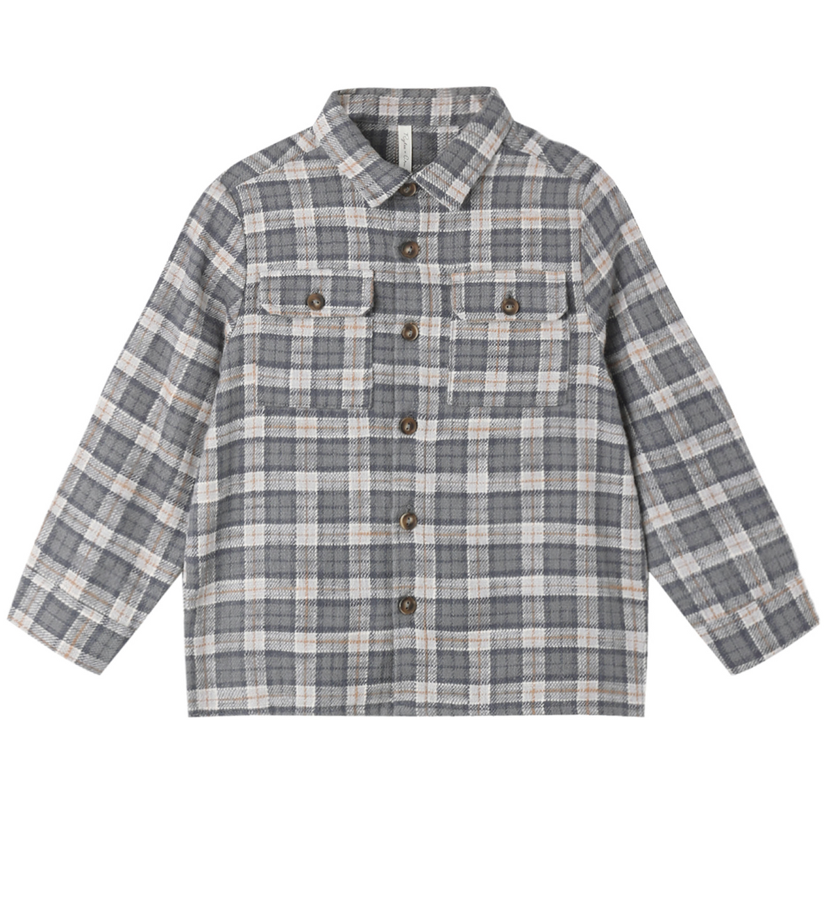 POCKETED FLANNEL SHIRT WINTER PLAID