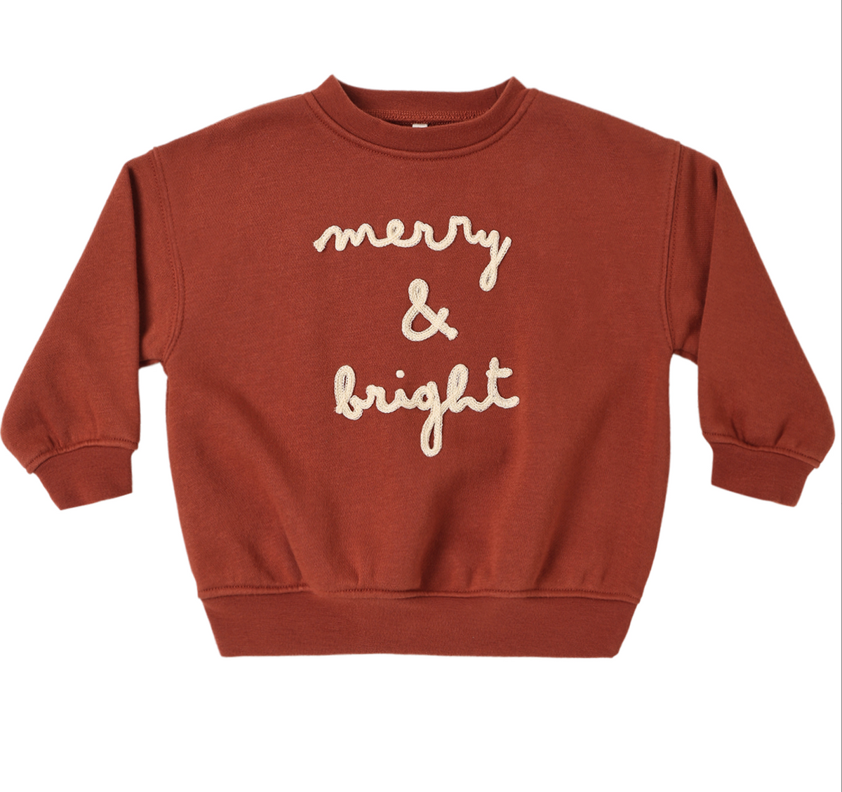 RELAXED SWEATSHIRT MERRY & BRIGHT