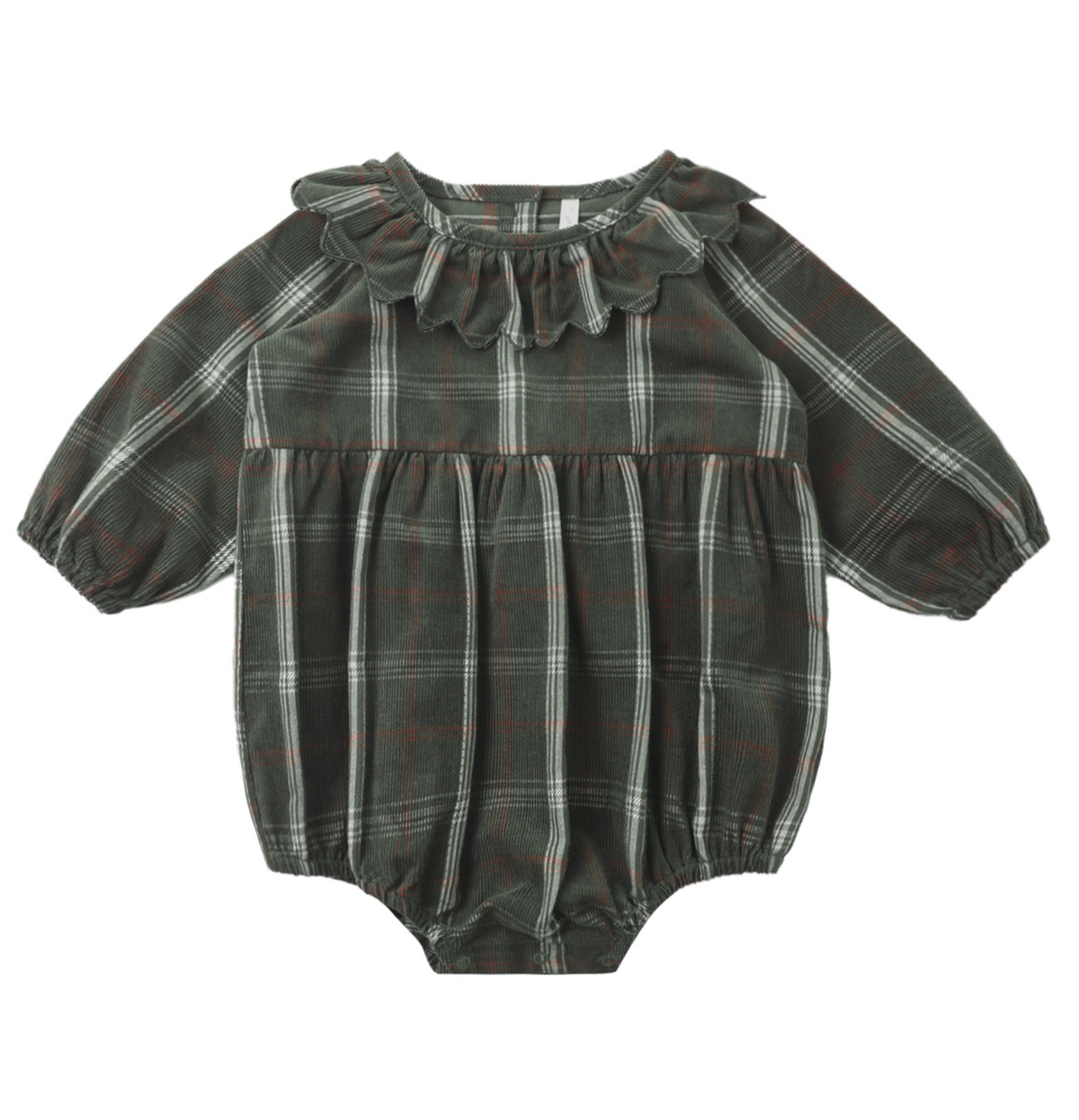 FREYA ROMPER HOLIDAY PLAID