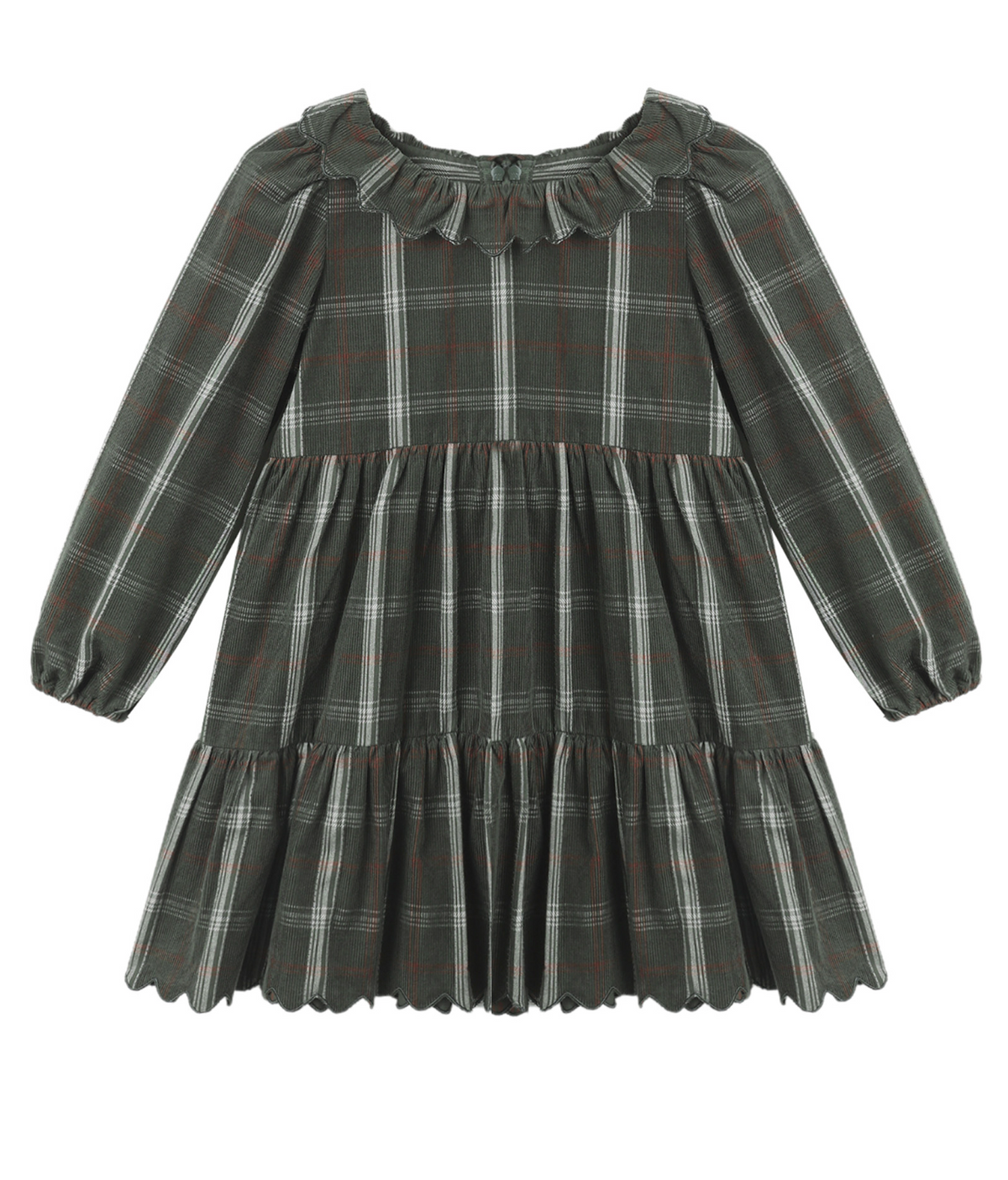 FRAN DRESS HOLIDAY PLAID