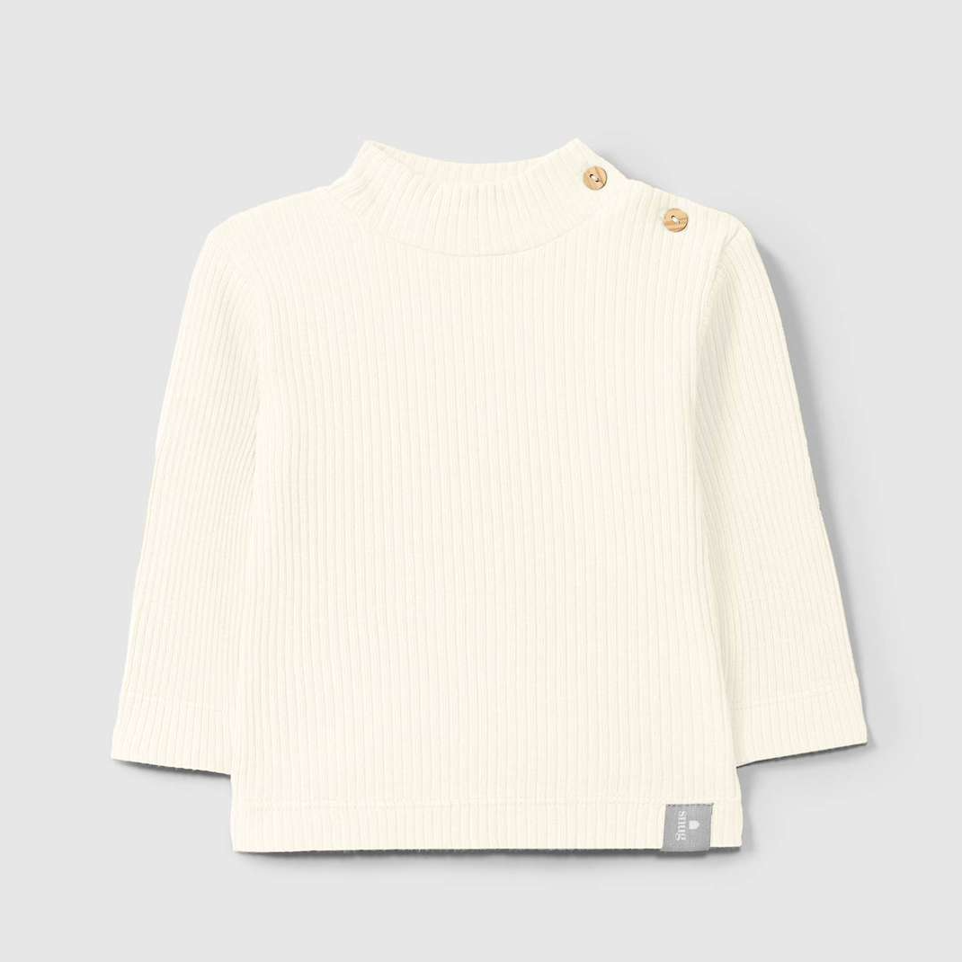 Brooke Button Mock Neck